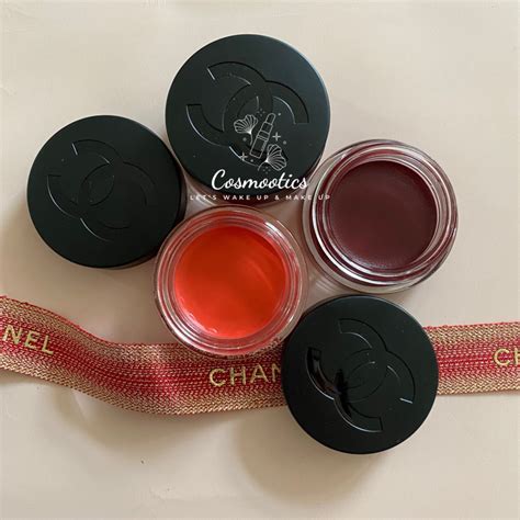 chanel red camellia revitalizing lip and cheek balm|1 de chanel lip balm.